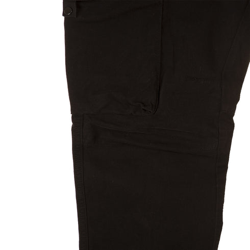 C.P. Company Stretch Sateen Cargo Pant Ergonomic Fit Black 999 13CMPA187A-005529G Degli Uberti